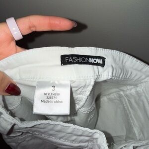 Fashion Nova Crisp White Denim